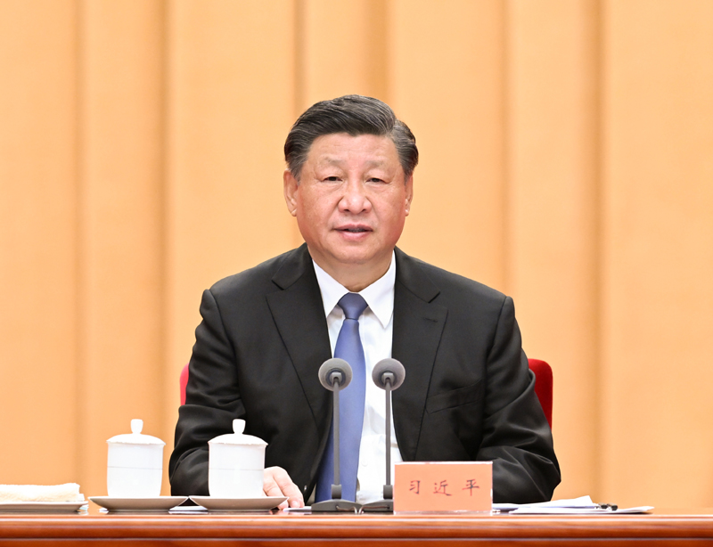 1月9日,中共中央總書(shū)記、國(guó)家主席、中央軍委主席習(xí)近平在中國(guó)共產(chǎn)黨第二十屆中央紀(jì)律檢查委員會(huì)第二次全體會(huì)議上發(fā)表重要講話(huà)。